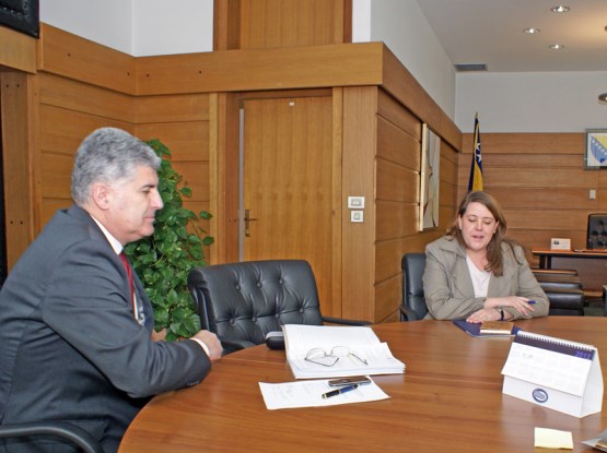 Predsjedavajući Doma naroda dr. Dragan Čović susreo se sa šeficom Ureda Vijeća Evrope u BiH